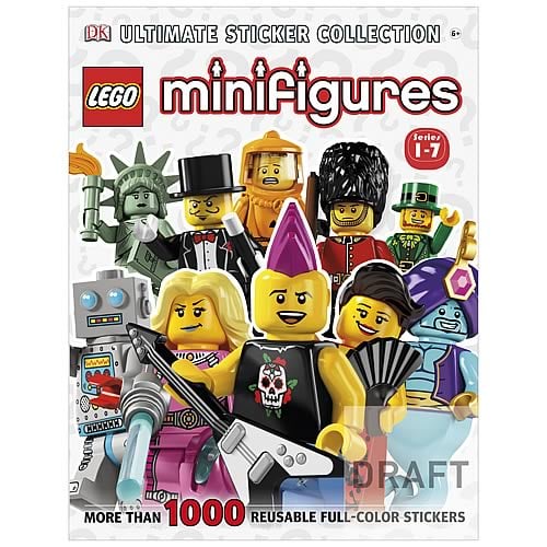 LEGO Minifigures Ultimate Sticker Collection Paperback Book